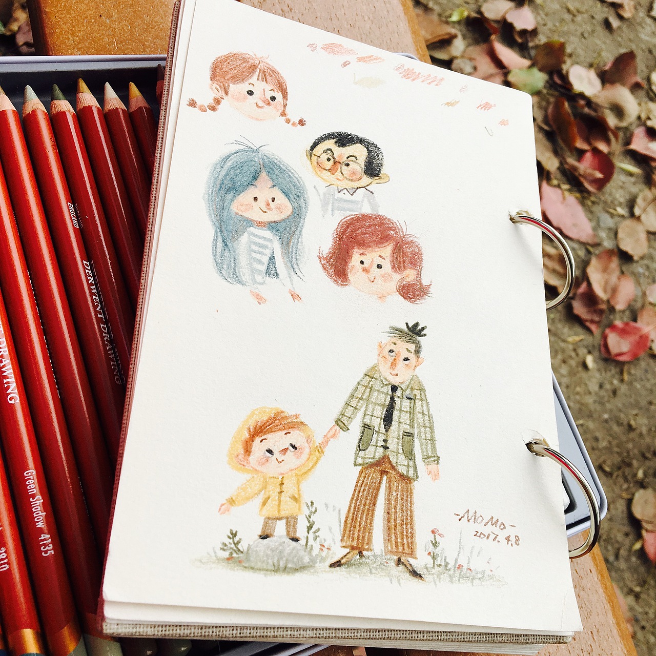 本子上的一些摸鱼（图ZOTU0MjQyNDQ=） - 儿童插画 - 站酷设计师MOMO插画原创素材 - 站酷ZCOOL