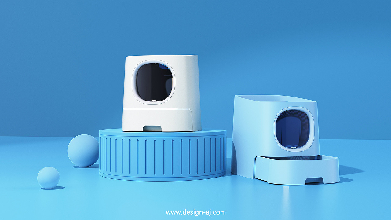 霍曼头等舱猫砂盆产品设计-艾佳工业设计