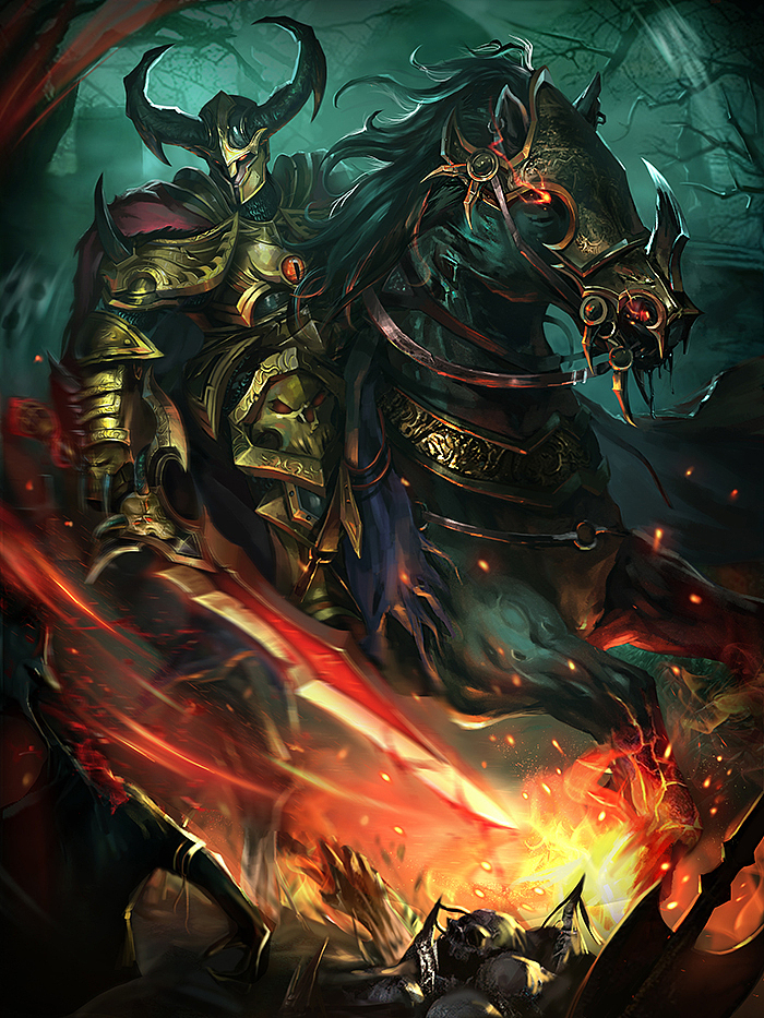 死灵骑士（图ZMTQxOTQzNDQ=） - 概念设定 - 站酷设计师Pandaren_Z原创素材 - 站酷ZCOOL