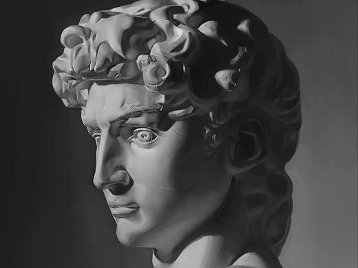 临摹 （石膏照片）（个人主页-ZMjYyOTcxODQ=） - 绘画 - 站酷设计师八月八月八月原创素材 - 站酷ZCOOL