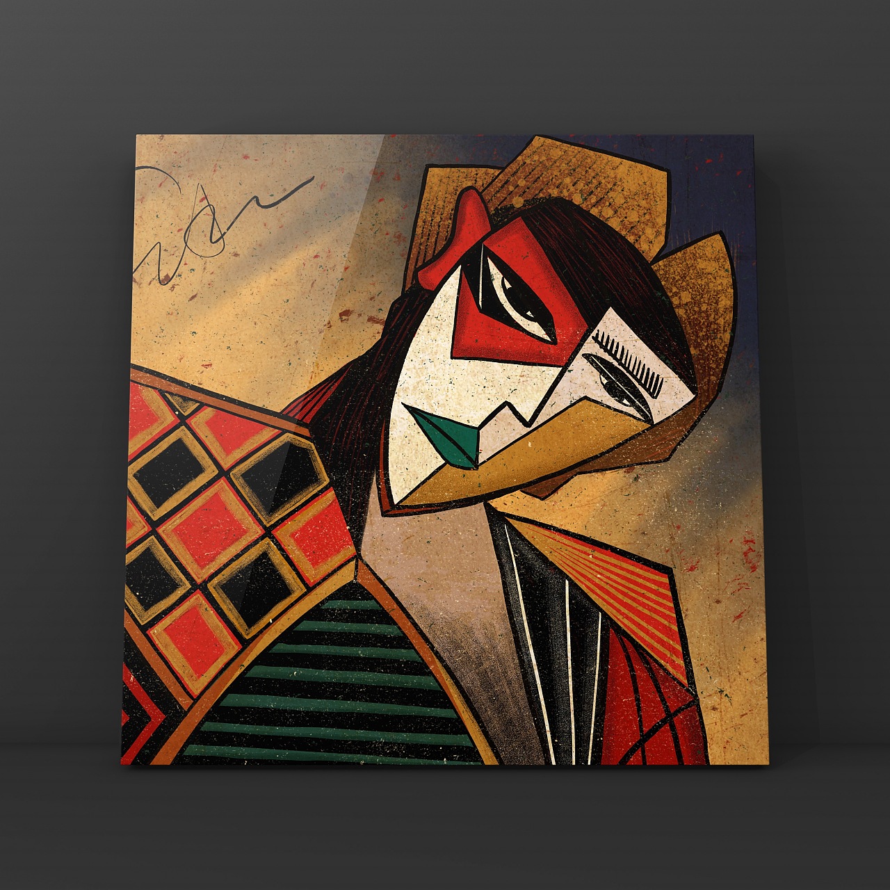 抽象男孩系列九图