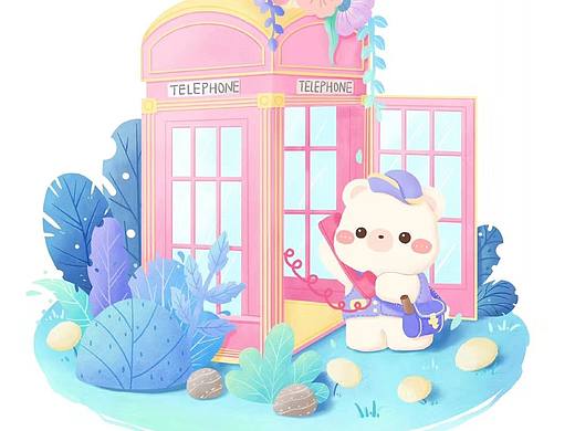 插画小场景