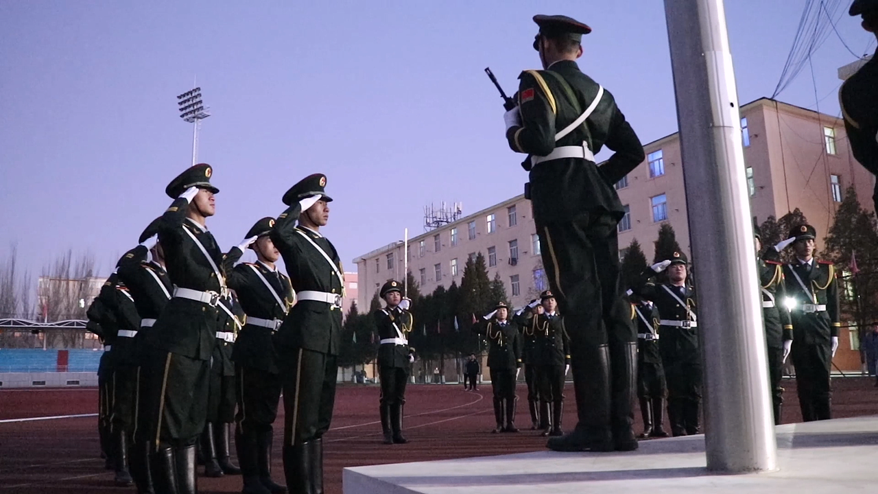 包头师范学院国旗班宣传片