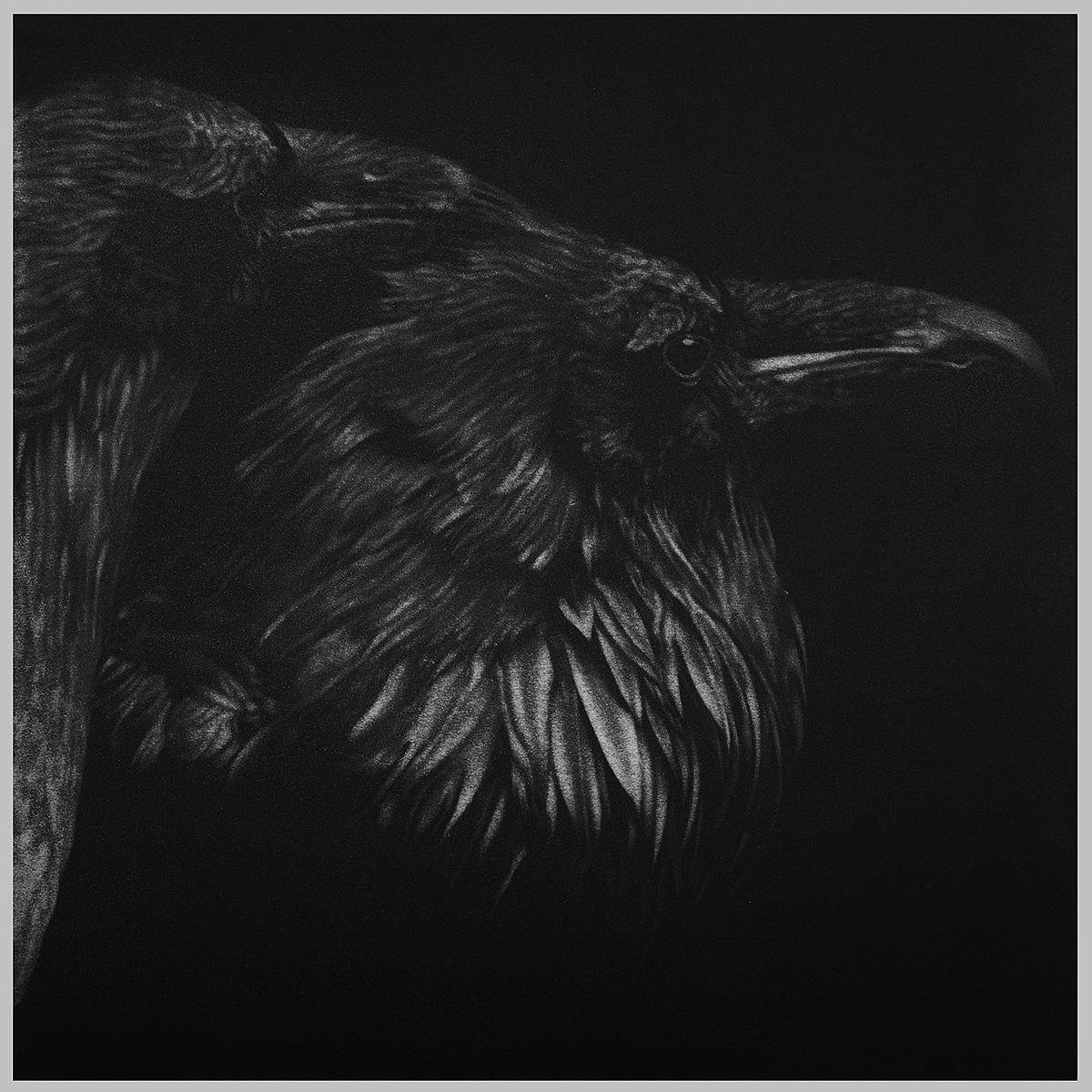 迷失者的悲歌4 铜版 50x50cm 2016 李双强