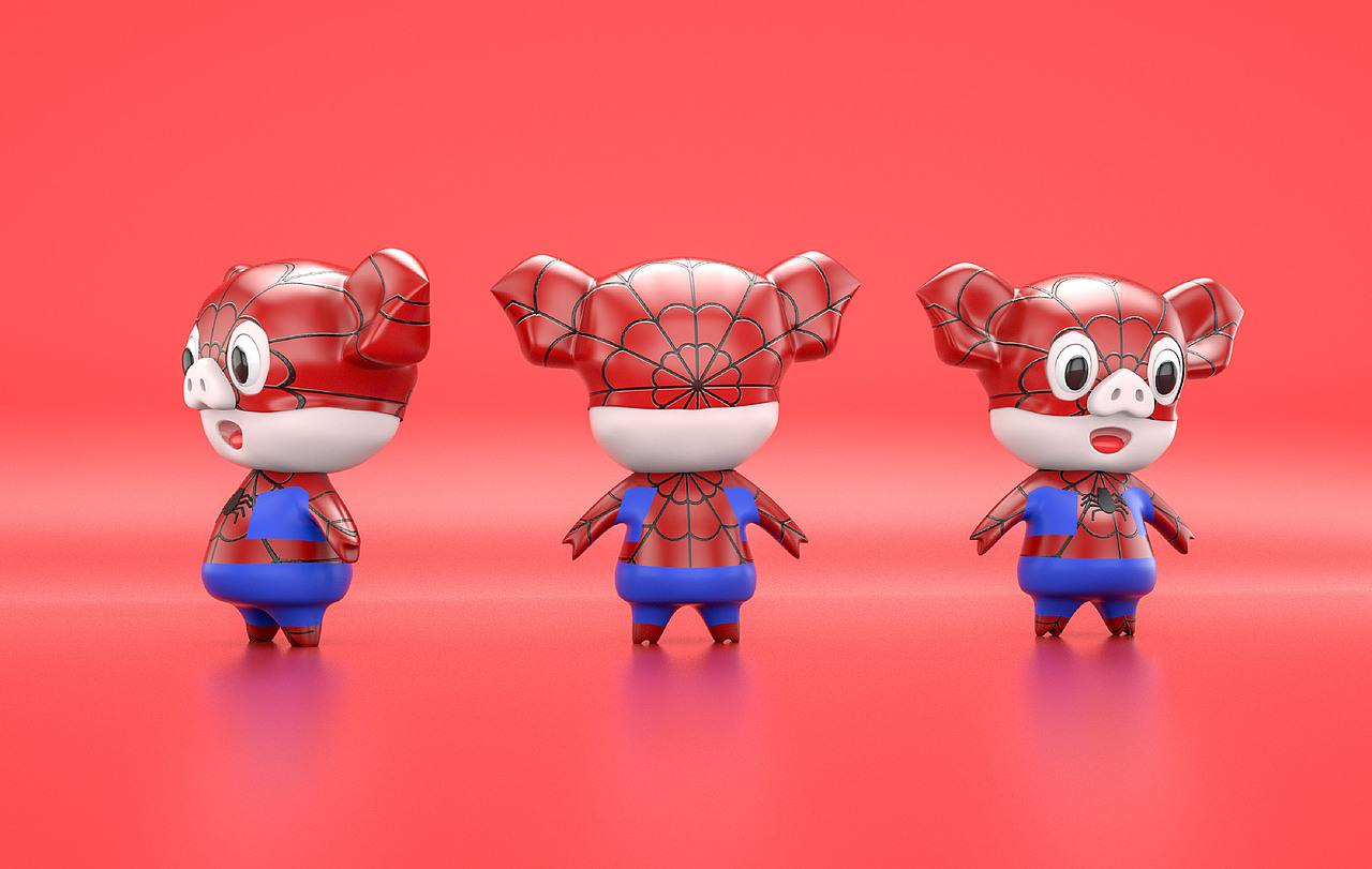 IP形象——博博豬（圖ZMTkwMTIzMjYw） - IP形象 - 站酷設(shè)計(jì)師BeckyYuan_原創(chuàng)素材 - 站酷ZCOOL