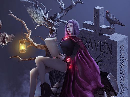 【立方体小景合成一枚】DC漫画 少年泰坦, COSPLAY