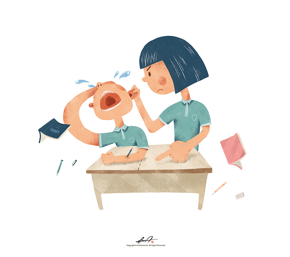 《读者·校园版》2017年插画合集（图ZMTAxODM4NDYw） - 商业插画 - 站酷设计师瓜里瓜里瓜里原创素材 - 站酷ZCOOL