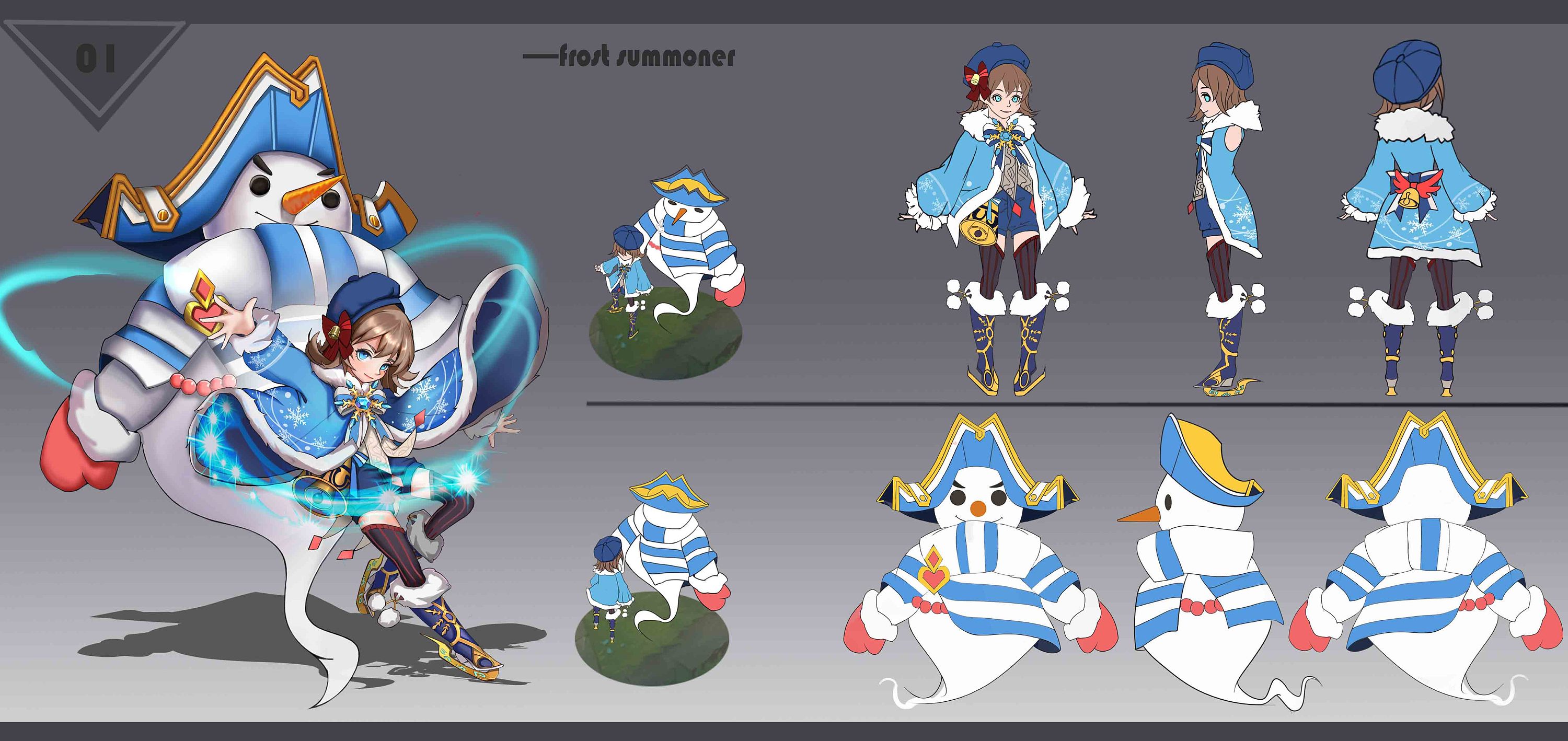 插画,原画设计,二次元