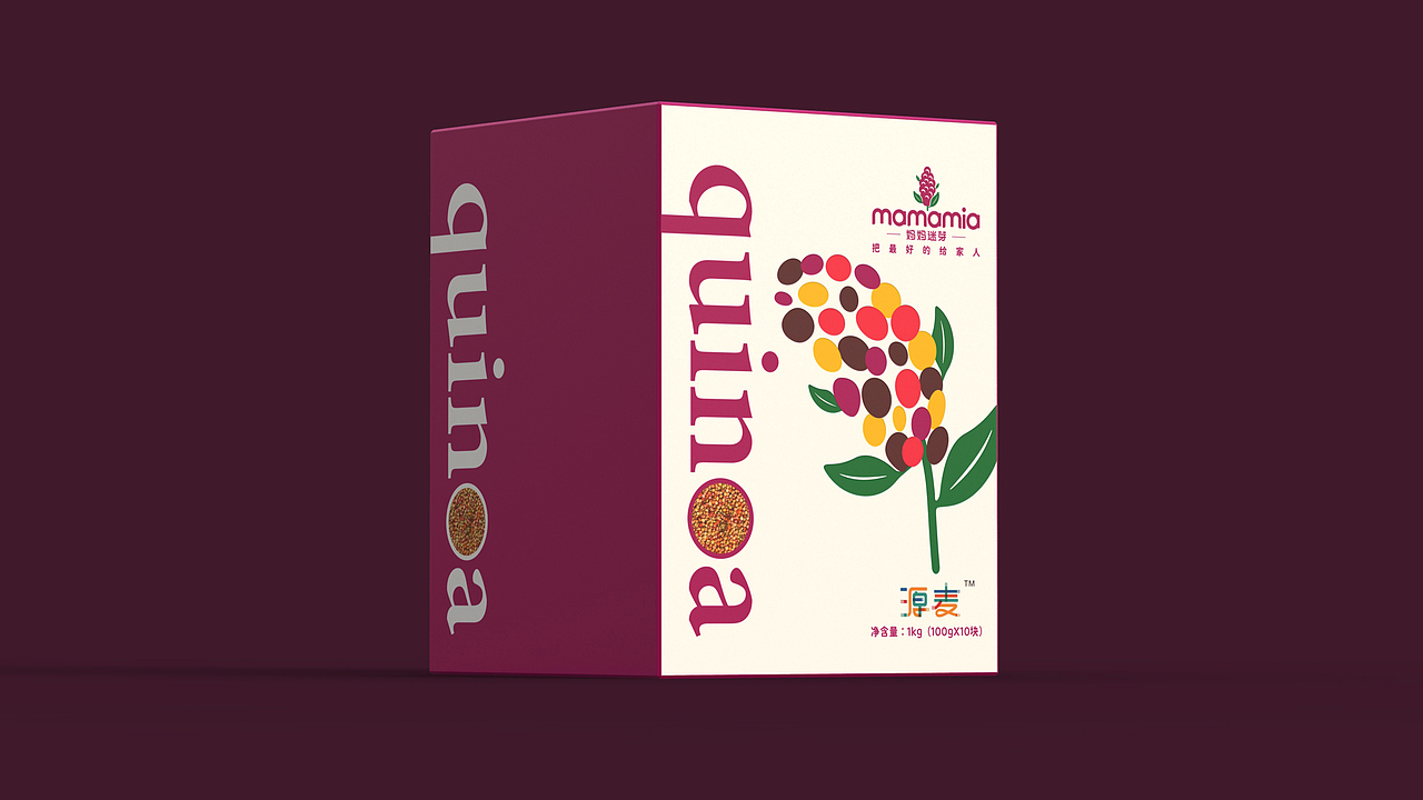 妈妈迷芽藜麦quinoa标志包装设计（图ZMjY4OTYwOTAw） - 包装 - 站酷设计师FORMER1988原创素材 - 站酷ZCOOL