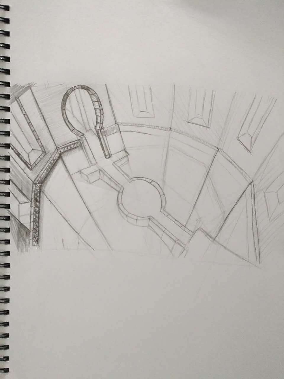 场景随手画我的绘画作品——童年场景回忆家童年的回忆最近作品小场景