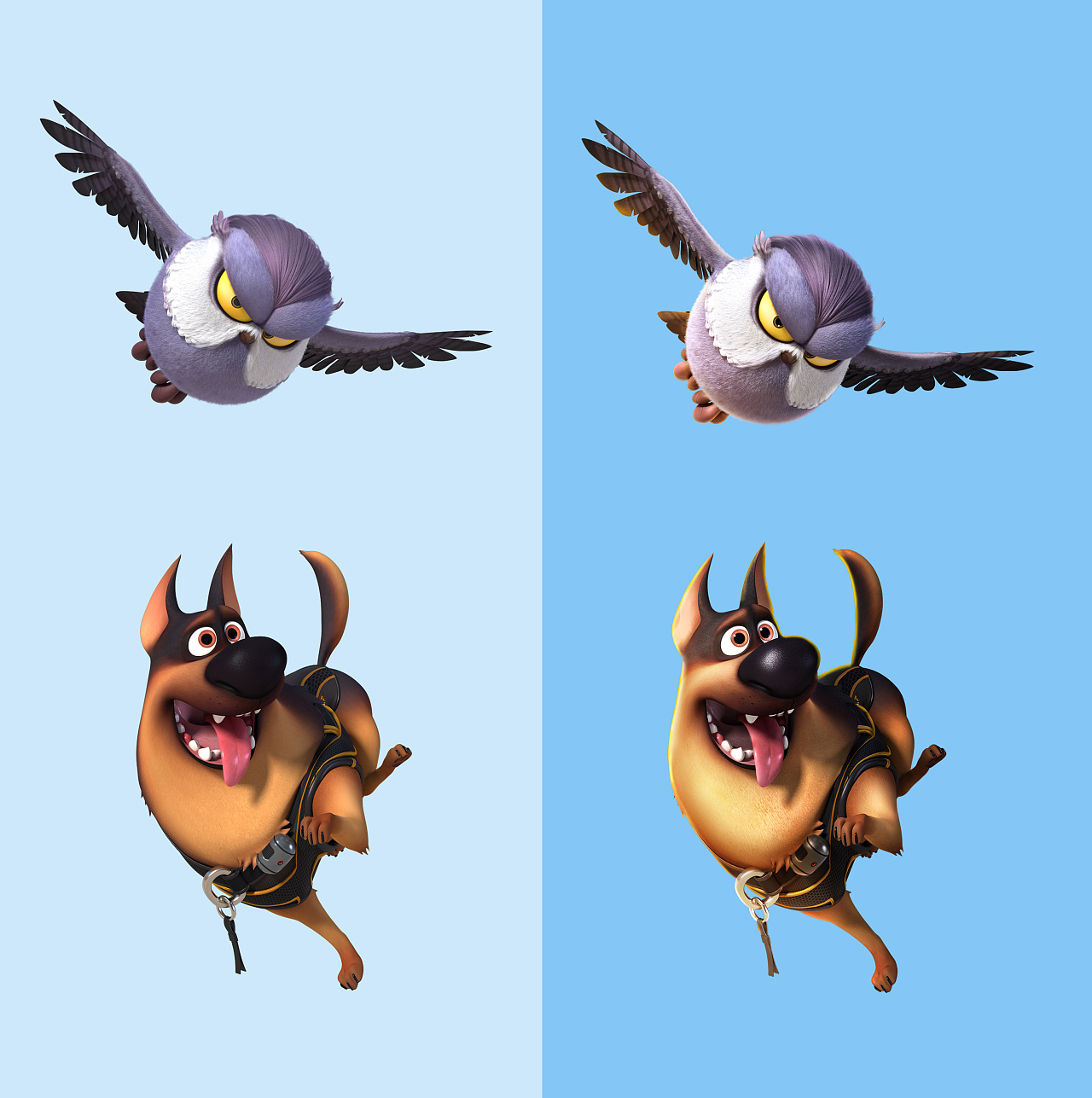 电影《贝肯熊2王牌特工》动画角色后期合成