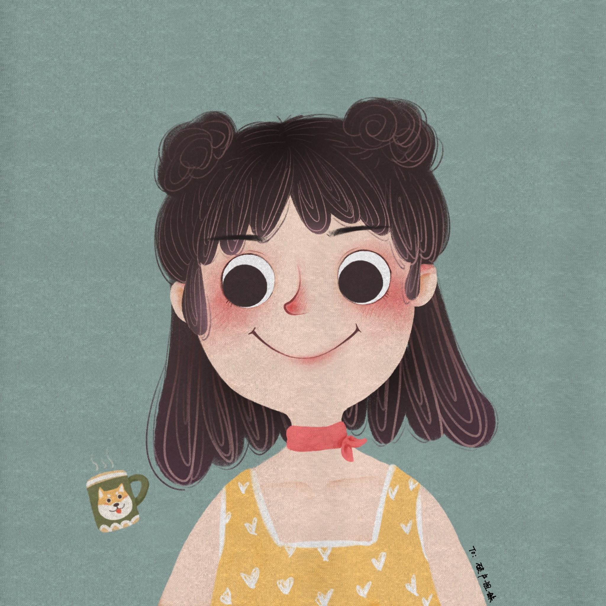 儿童插画头像