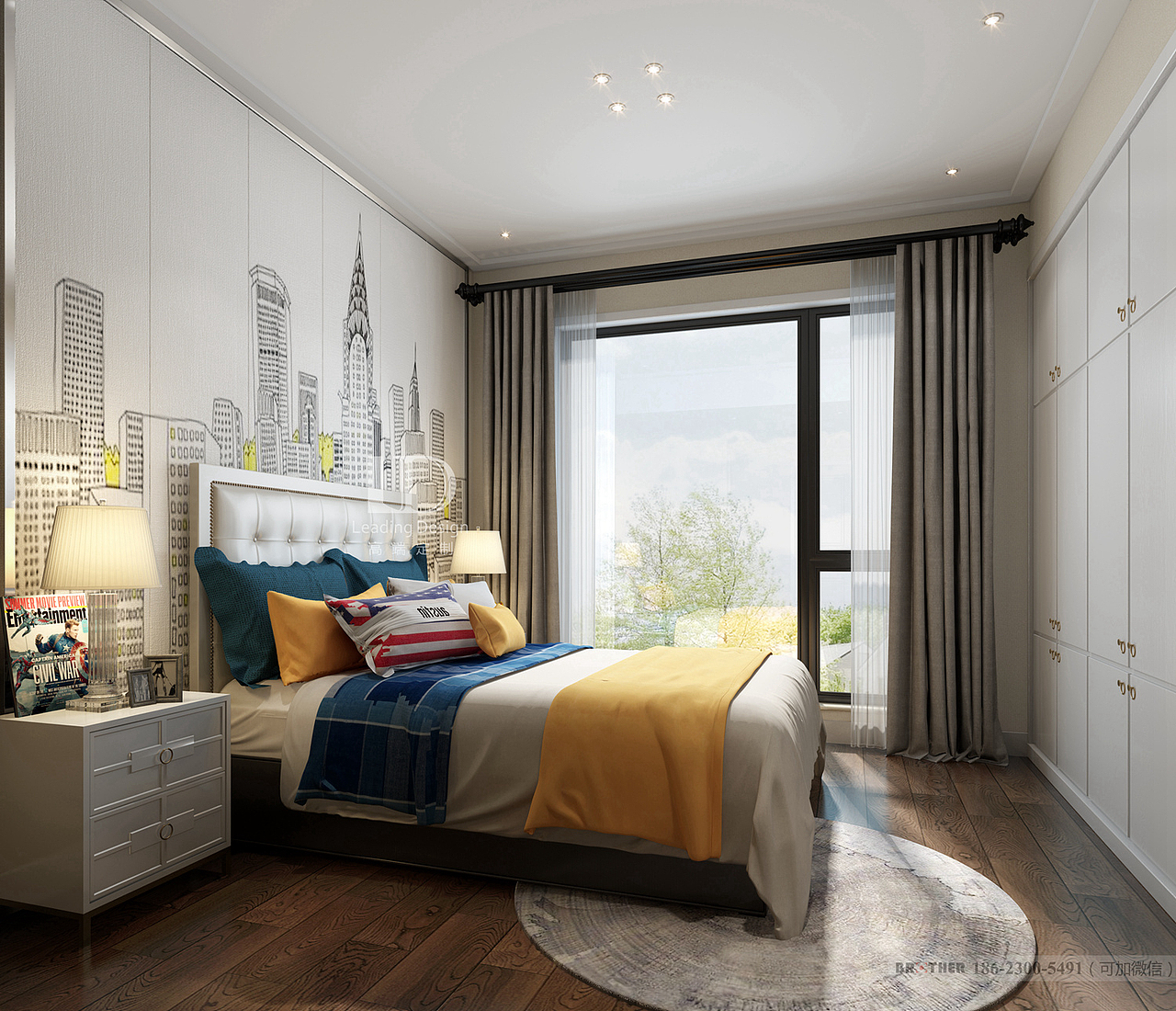 玥湖园装修,重庆玥湖园别墅装修设计效果图,兄弟装饰