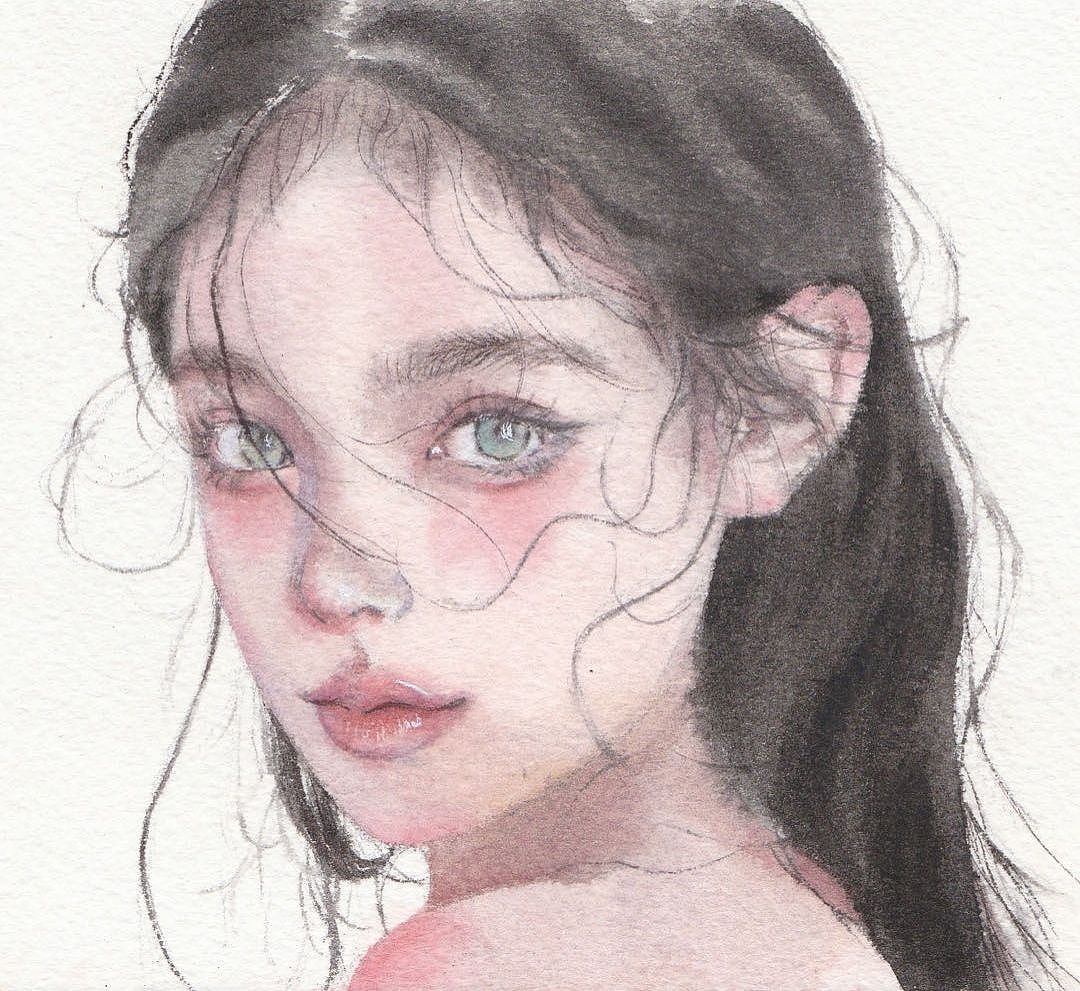 最近画的女孩子们（图ZMzY4OTY3MzYw） - 绘画 - 站酷设计师南山若尘原创素材 - 站酷ZCOOL