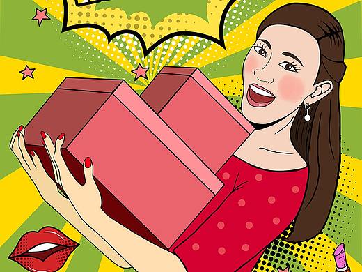 波普风插画作品集