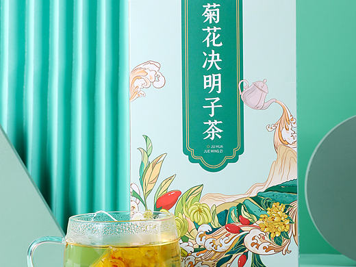 养生茶饮--菊花决明子茶