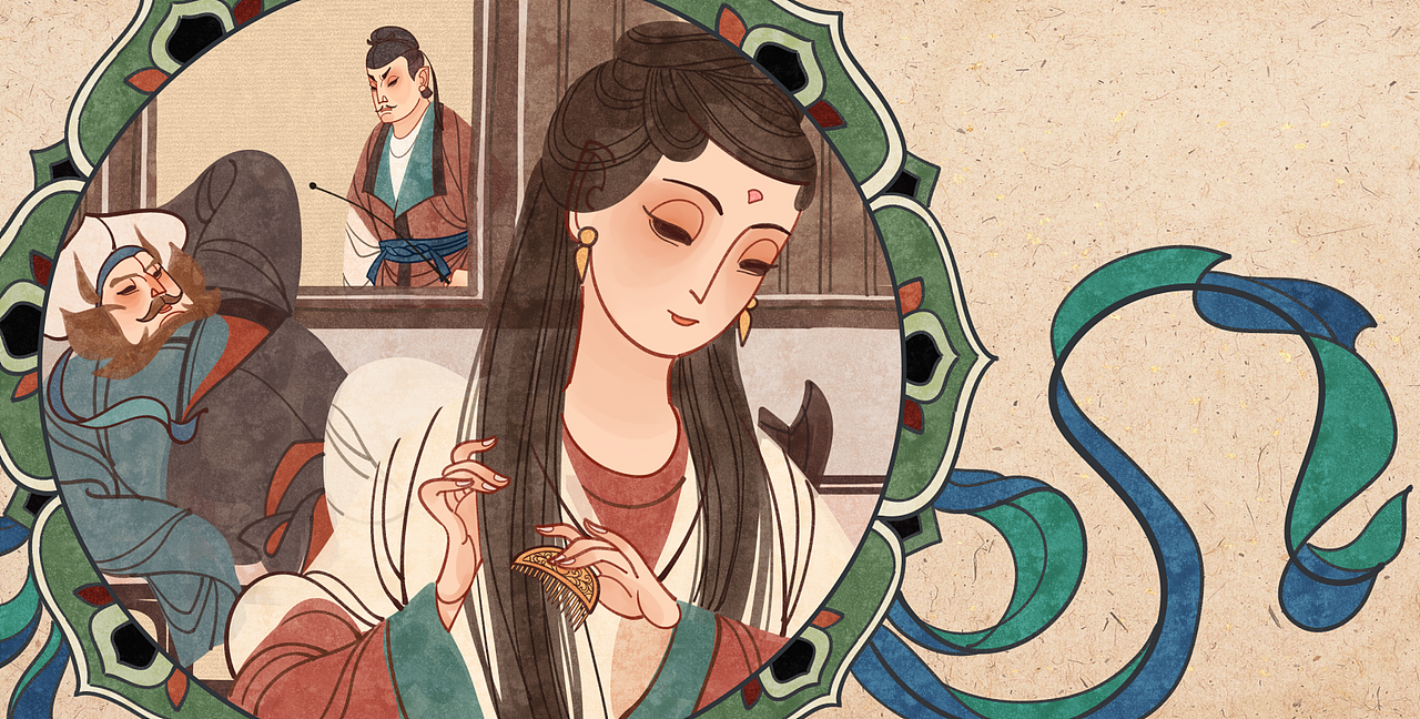 和语文出版社合作的新古风绘本关注私信版权南京/插画师/243天前/1906