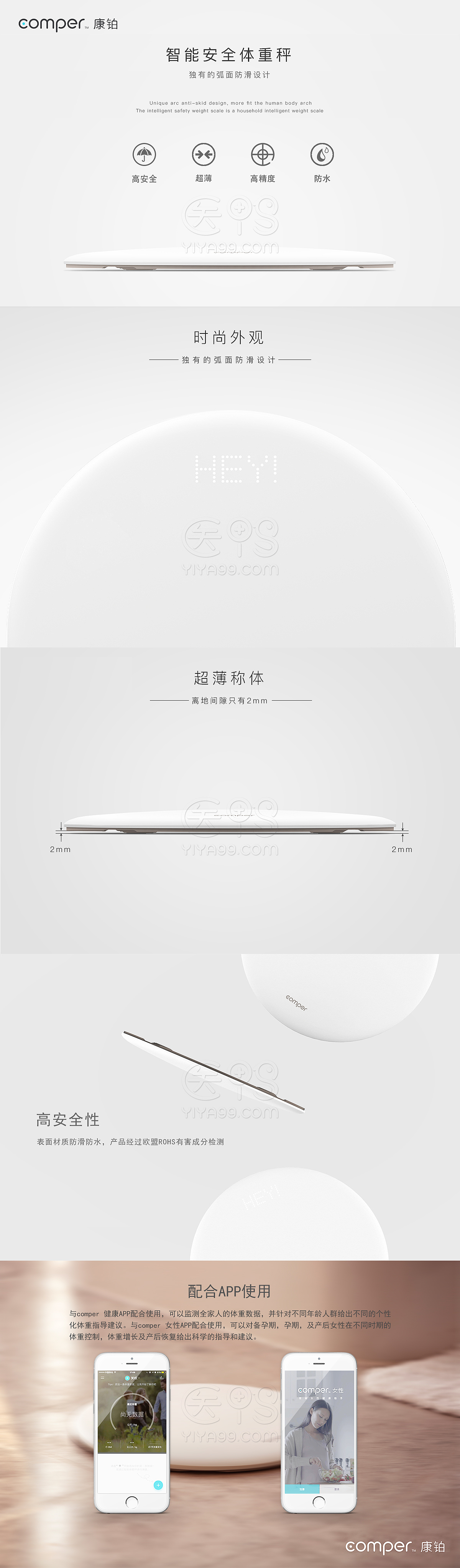 制作的一些详情页展示