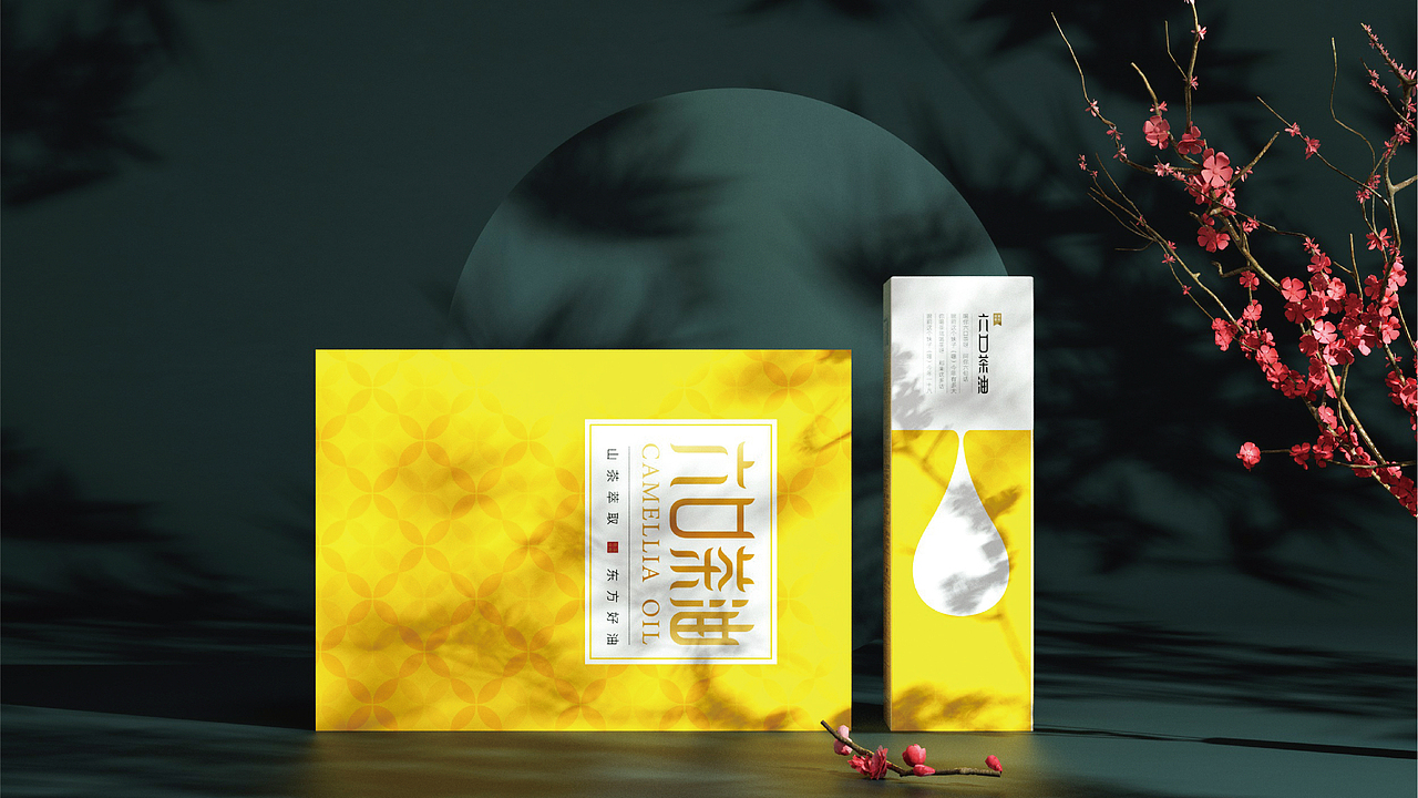 《六口茶油》包装设计（图ZMjczNjExNzA4） - 包装 - 站酷设计师石头想摸鱼原创素材 - 站酷ZCOOL