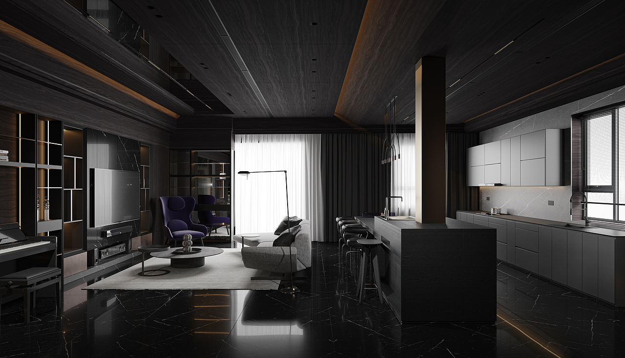 近期渲染（图ZMzQ2NTMwNjEy） - 家装设计 - 站酷设计师莫来视觉设计原创素材 - 站酷ZCOOL