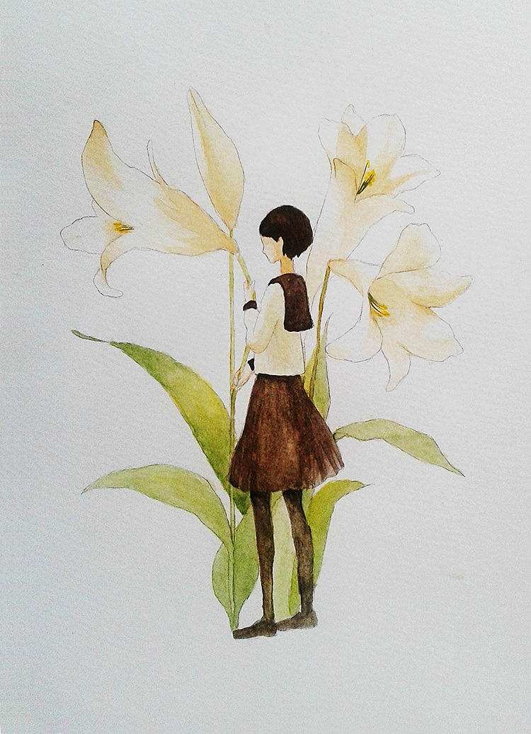 初学水彩-临摹练习一张（图ZMjM5MDE4NTI=） - 创作习作 - 站酷设计师U酱QAQ原创素材 - 站酷ZCOOL