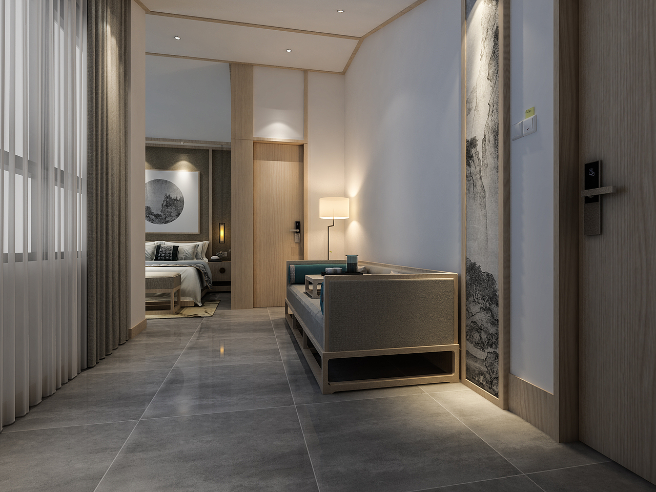 照金酒店设计（图ZMTA1ODAxNjQ4） - 商业空间设计 - 站酷设计师威玛设计原创素材 - 站酷ZCOOL