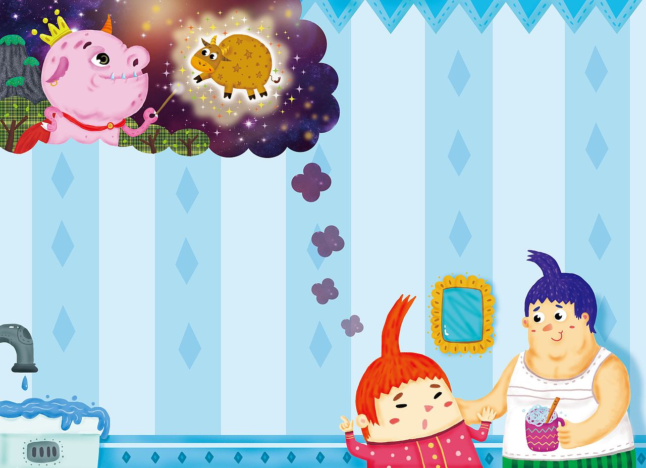 一批儿童插画商业稿子