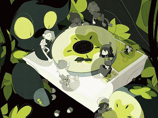 第三届魔女的盛宴入选海报-作者：碴