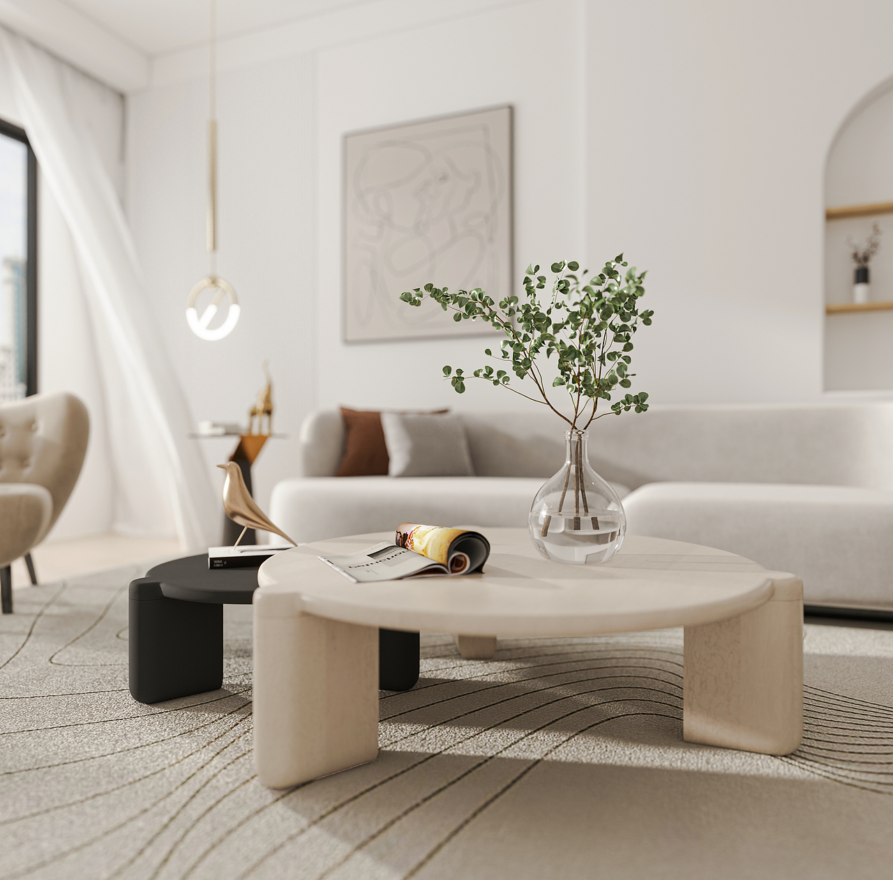 北欧简约家装（图ZMjYzNTE1MzY4） - 建筑/空间 - 站酷设计师一一Zoe原创素材 - 站酷ZCOOL