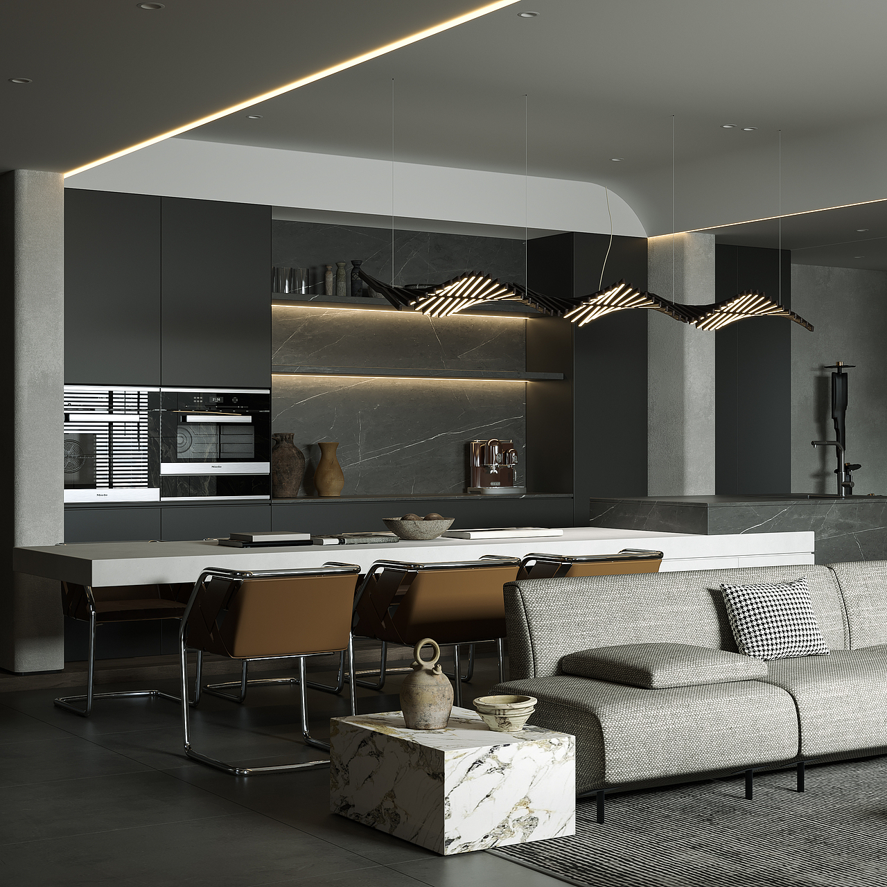 八月效果图项目整理（图ZMjcwNTY3NjU2） - 家装设计 - 站酷设计师柒上空间设计原创素材 - 站酷ZCOOL