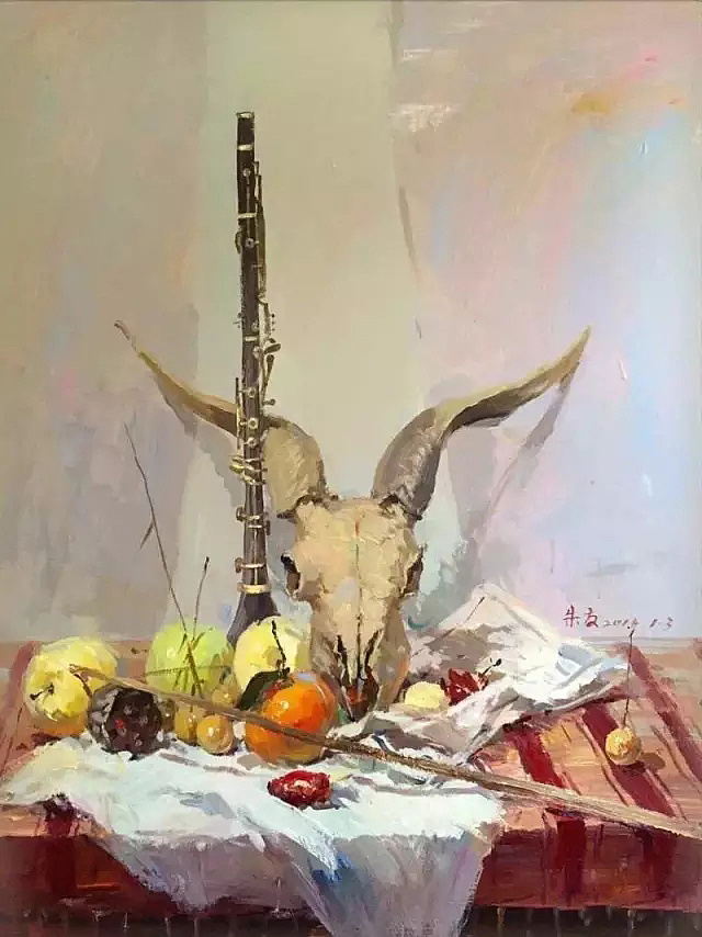 贵州首届美术教师研修班朱友色彩作品