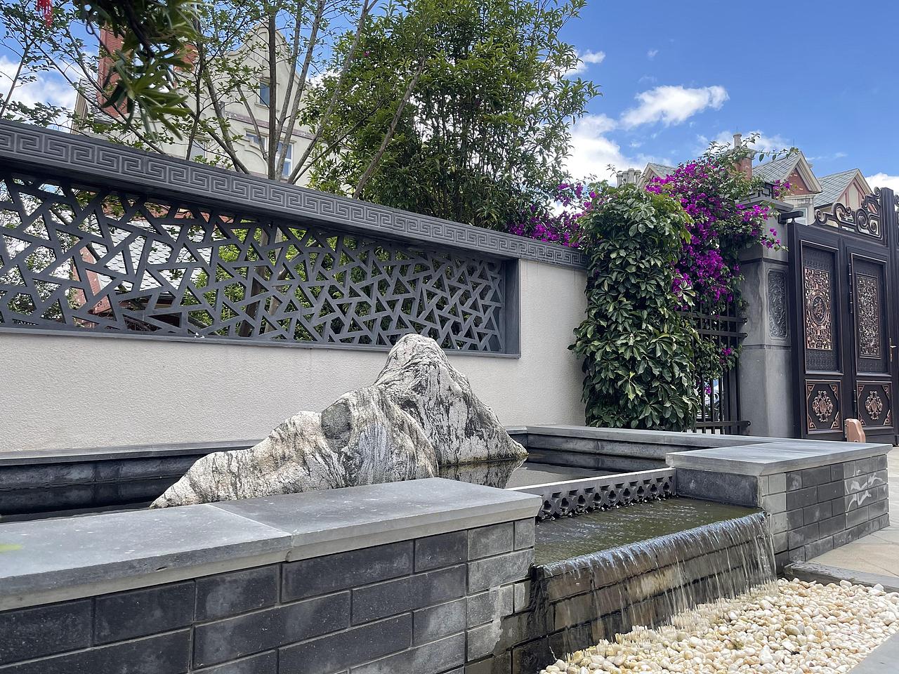 高黎贡中式庭院景观