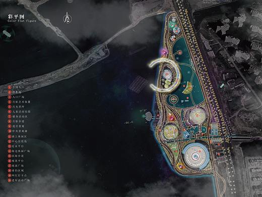 滨海景观城市公园方案设计——后期深化阶段