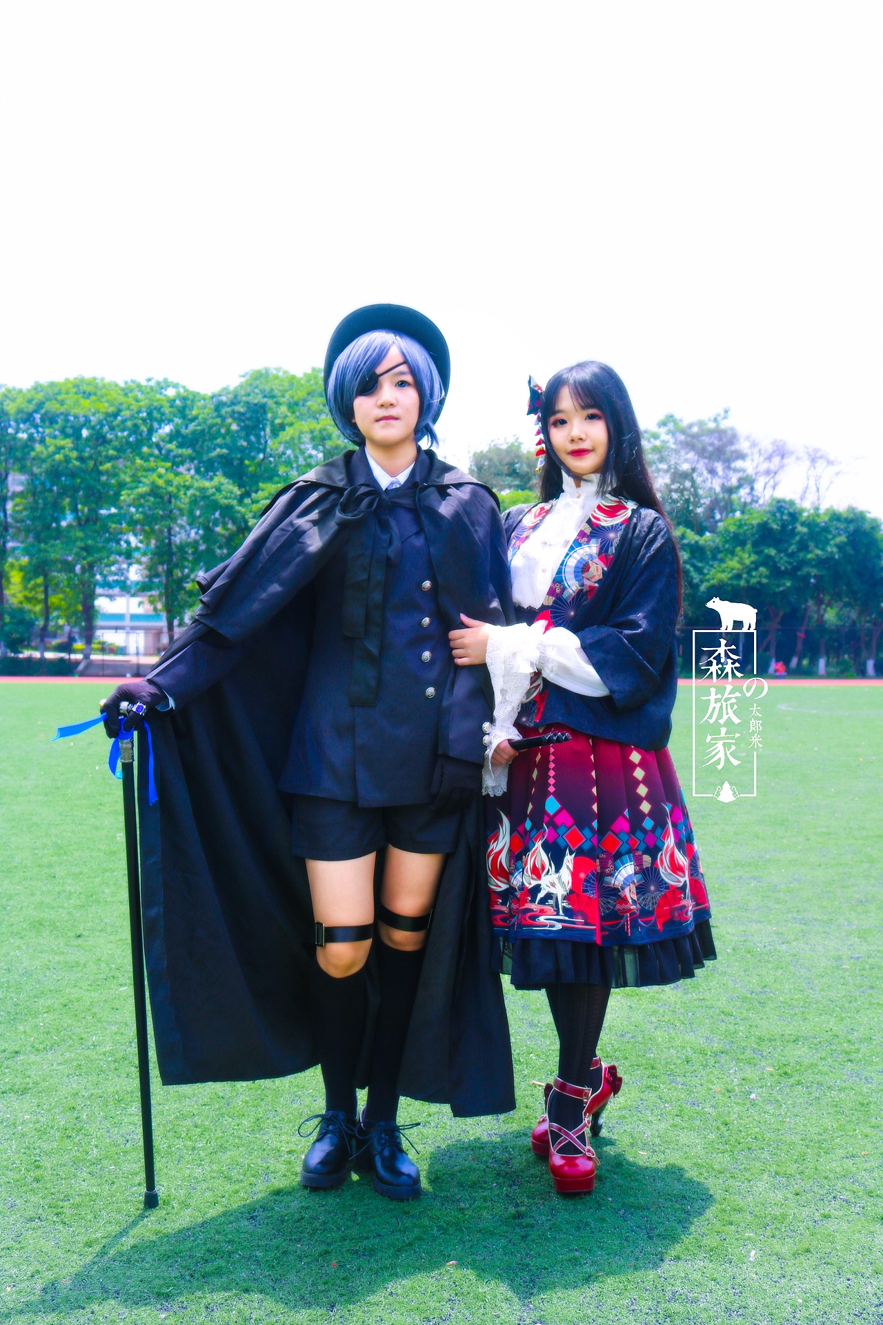 萌遇动漫社第3届百鸟花园夏日祭海报、门票、返图设计（图ZNzk3MjMyMzI=） - 海报 - 站酷设计师森旅家的太郎米原创素材 - 站酷ZCOOL