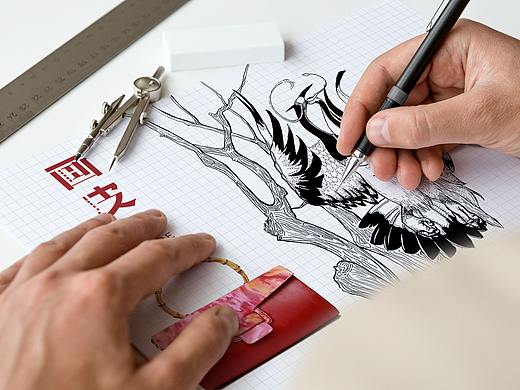毕业设计作品《画皮手工皮具品牌形象设计》
