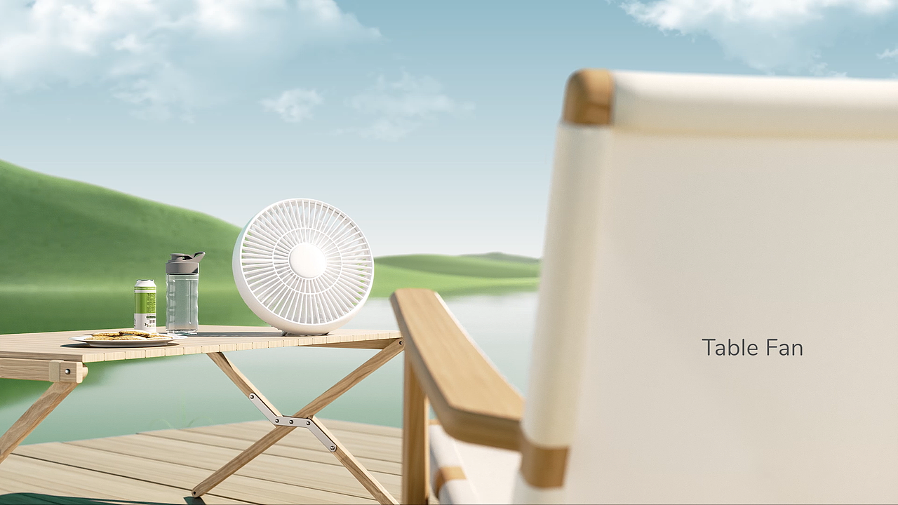 【产品动画】JISULIFE FA37便携式风扇视频