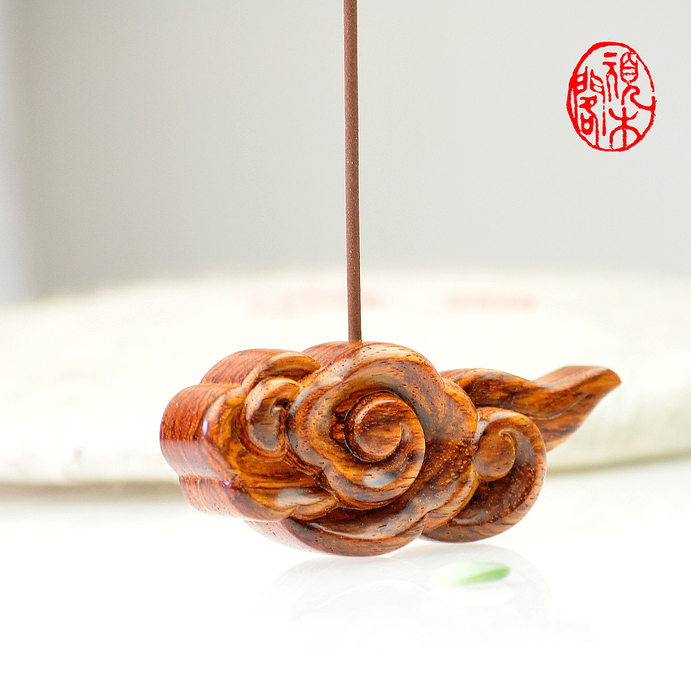 顽木作品《黄花梨祥云香插·压方》（图ZMzQxODMyMjg0） - 其他手工艺 - 站酷设计师顽木阁原创素材 - 站酷ZCOOL