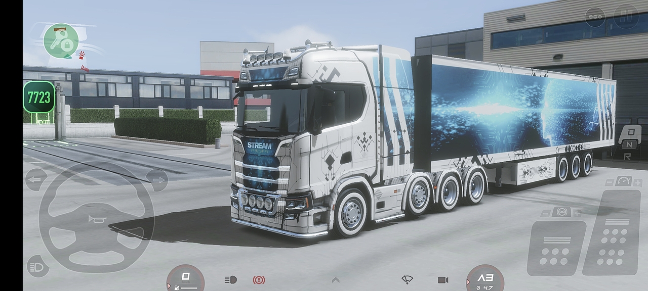 欧洲卡车模拟器3 手游版 自制 插画 涂装（图ZMzY0NzMzNTY4） - 创作习作 - 站酷设计师灬峰灬原创素材 - 站酷ZCOOL