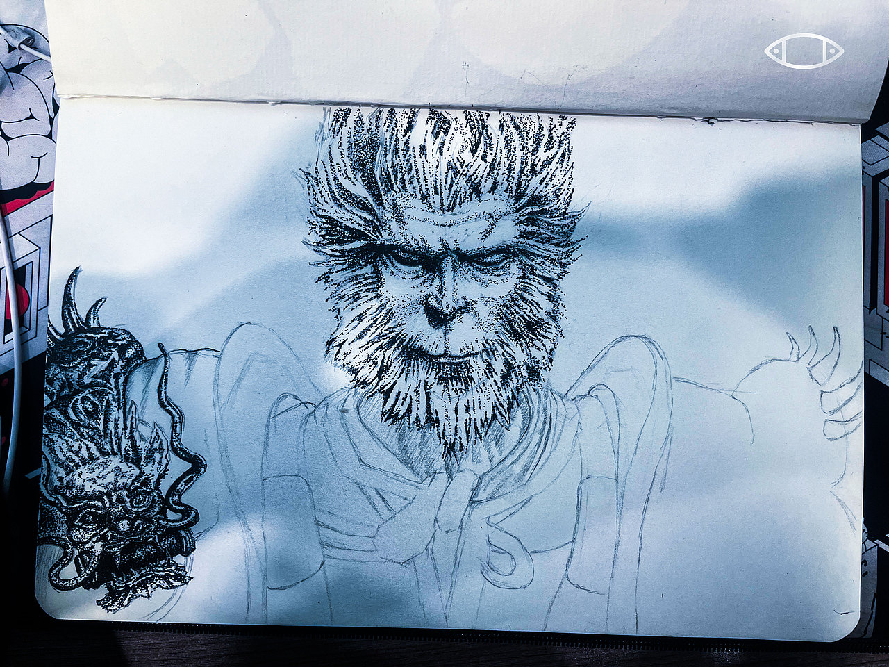 黑神話-悟空（圖ZMzUwNzM0MDI0） - 創(chuàng)作習(xí)作 - 站酷設(shè)計師李路聞原創(chuàng)素材 - 站酷ZCOOL