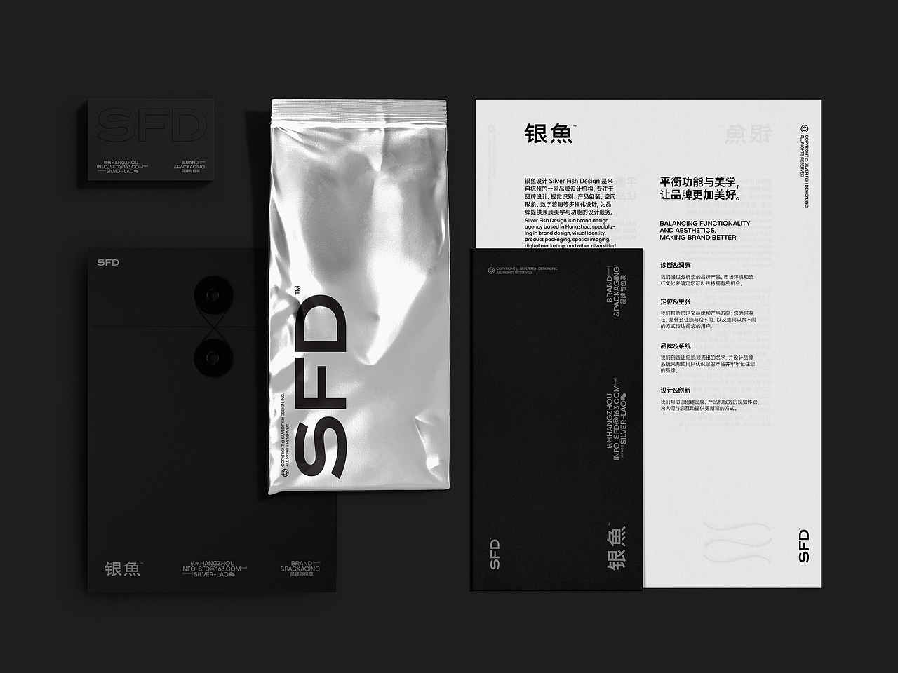 银鱼SFD工作室品牌形象（图ZMzY4OTM1MTg4） - 品牌 - 站酷设计师SFD银鱼设计原创素材 - 站酷ZCOOL