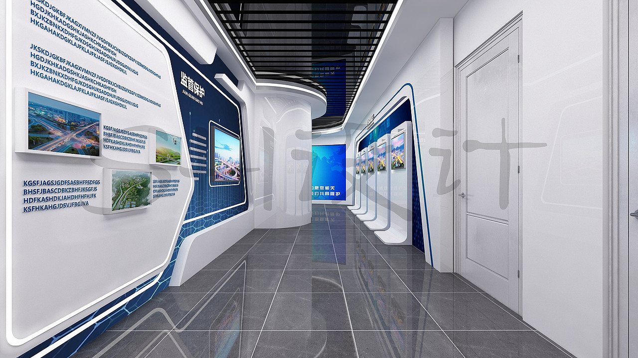 检察院展厅设计效果图