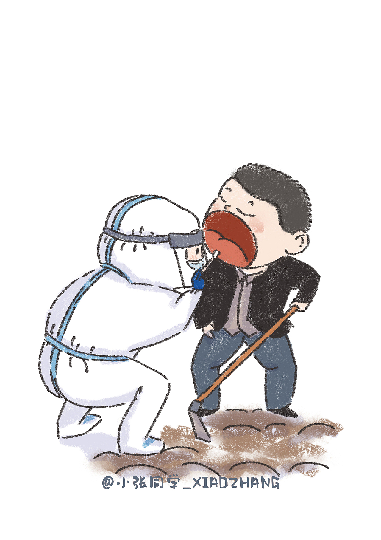 疫情下的大白们