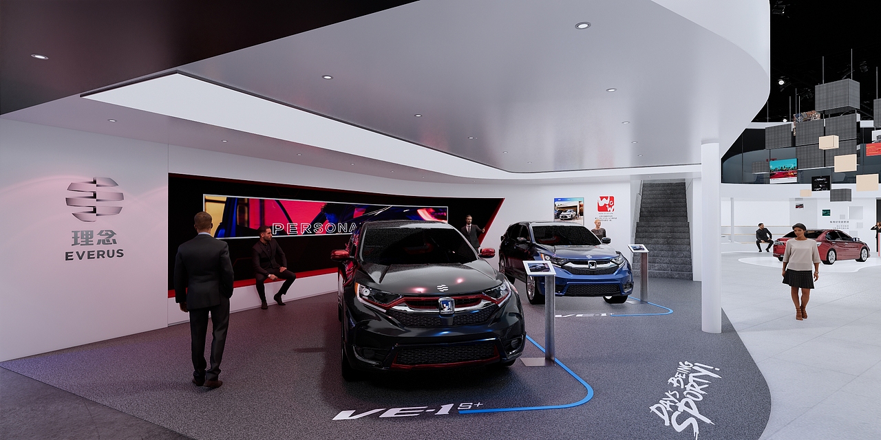 HONDA本田_2020广州车展（图ZMjM2OTI4NDA0） - 其他三维 - 站酷设计师Andy_Kuang原创素材 - 站酷ZCOOL