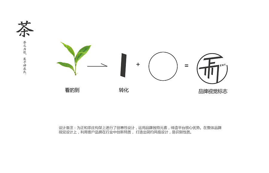茶庄/logo创意设计