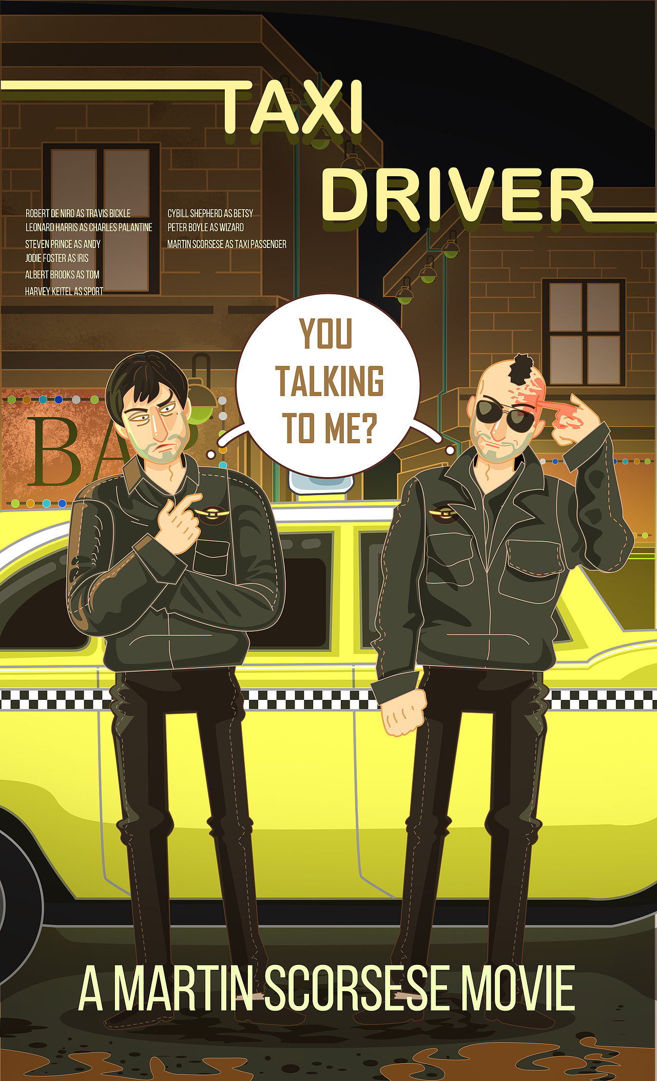 出租车司机电影海报youtalkingtome