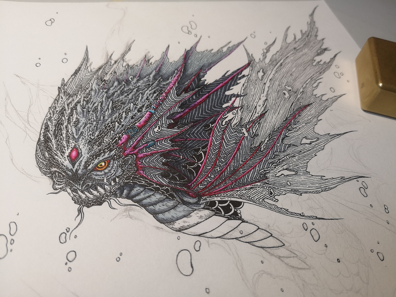 20191222毣柞山海山海经南山经青丘山赤鱬