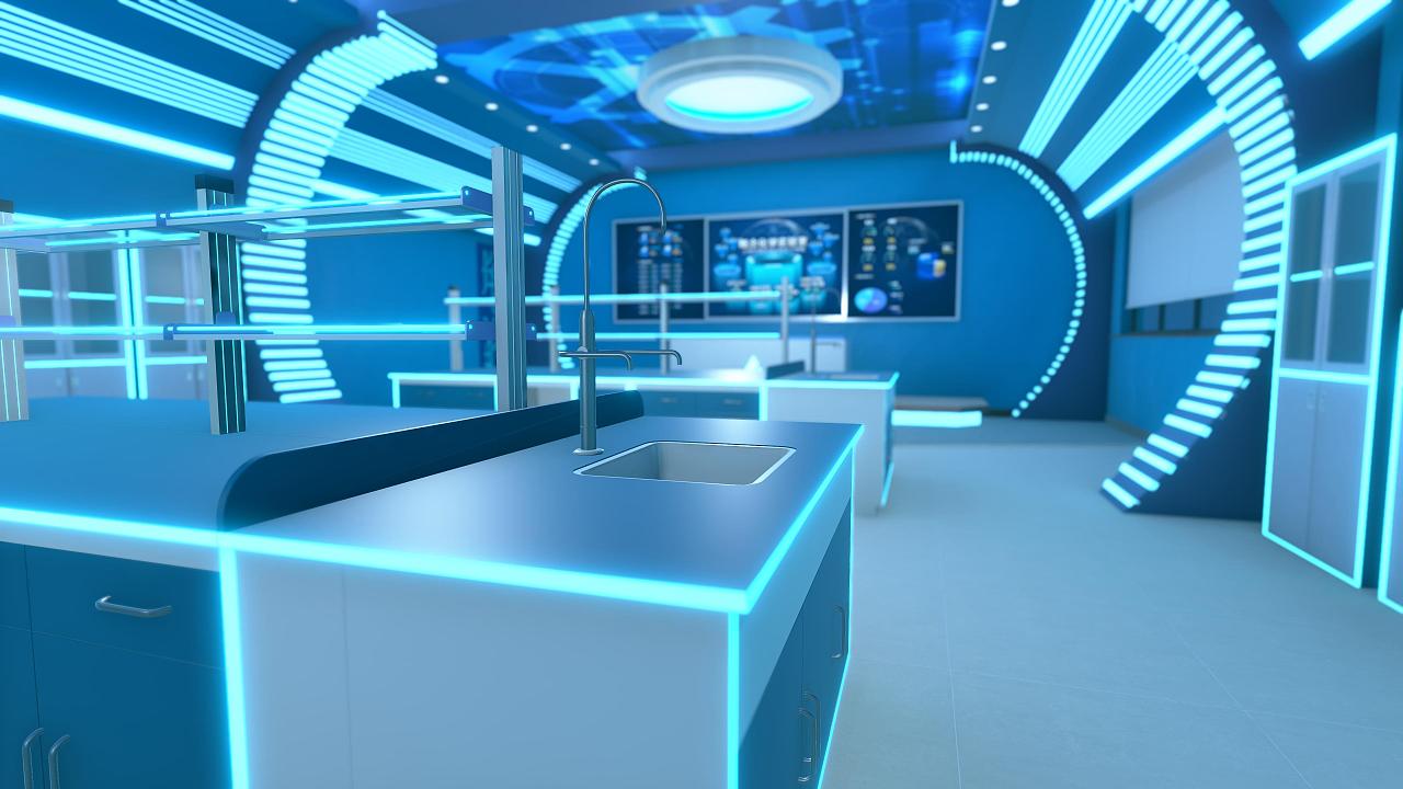 unity丨三个实验室场景