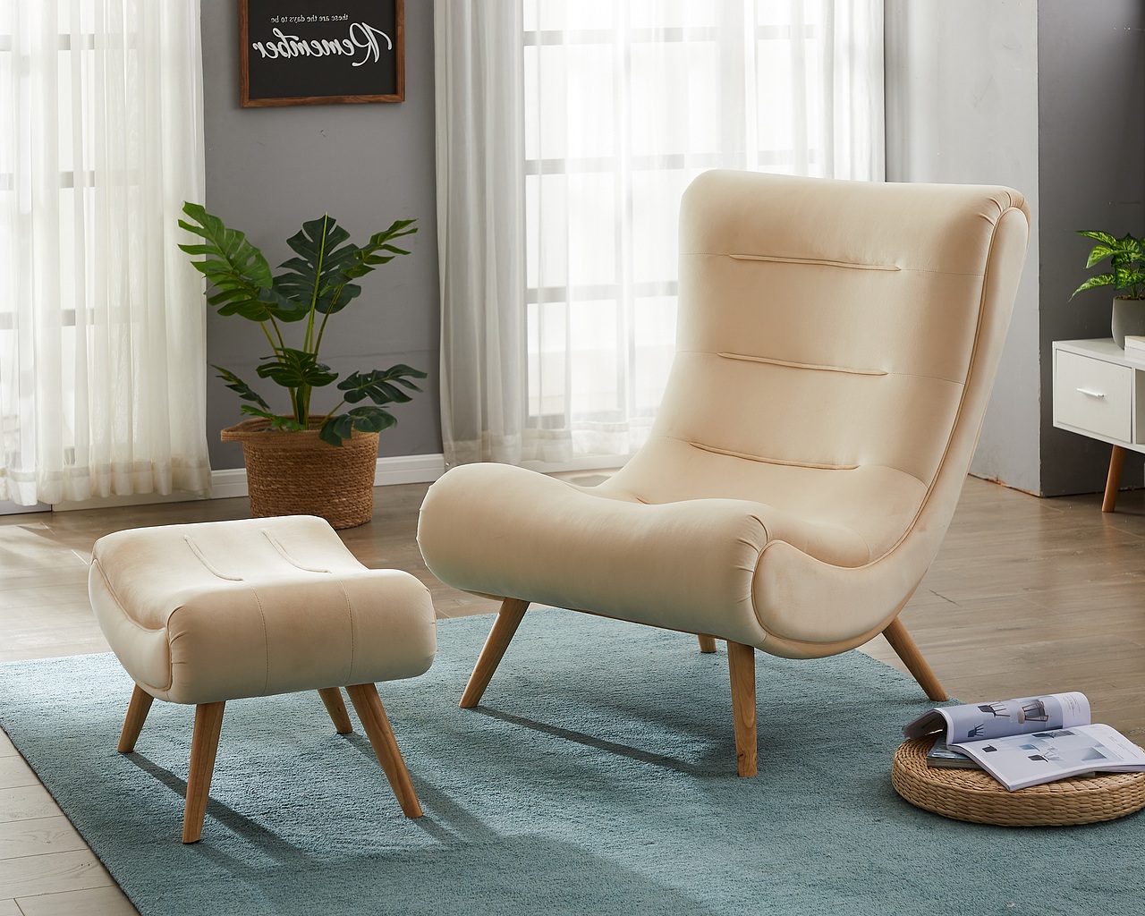 家具摄影,惠州家具摄影,舒适休闲的单椅拍摄图