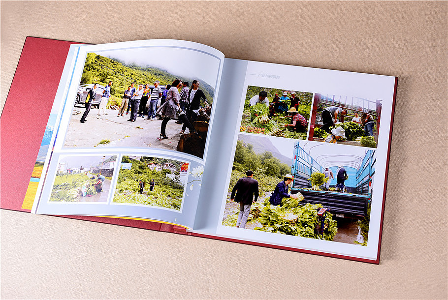 广东领导退休离任纪念册设计制作-设计制作高端纪念册