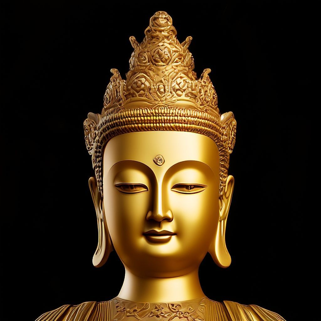 地藏王菩萨（图ZMzY2ODM5MzM2） - AI作品 - 站酷设计师IP赋能原创素材 - 站酷ZCOOL